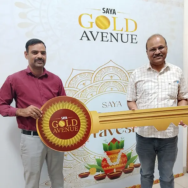 The apartments are being handed over to the customers The apartments are being handed over to the customers